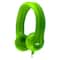 HamiltonBuhl® Flex-Phones™ Green Indestructible Foam Headphones